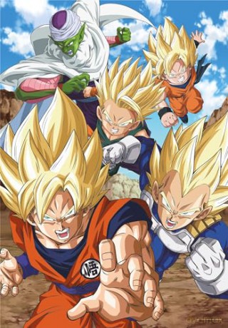 CLEMENTONI 104 el. Super Kolor Dragon Ball [PUZZLE]