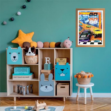 CLEMENTONI 180 el. Super Kolor Hot Wheels [PUZZLE]