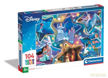 CLEMENTONI 104 el. Super Kolor Magical Moments [PUZZLE]