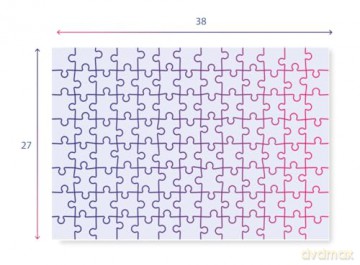 CLEMENTONI 104 el. Super Kolor Magical Moments [PUZZLE]