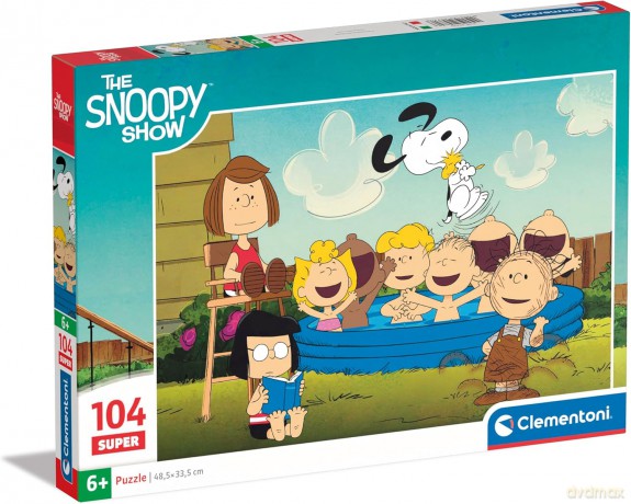 CLEMENTONI 104 el. Super Kolor Peanuts [PUZZLE]