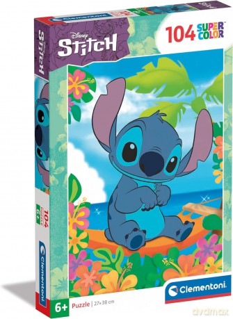 CLEMENTONI 104 el. Super Kolor Stitch [PUZZLE]