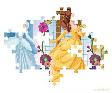 CLEMENTONI 104 el. Super Princess [PUZZLE]