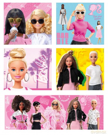 CLEMENTONI 10w1 Super Kolor Barbie [PUZZLE]
