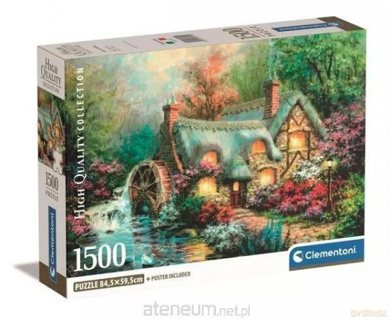 CLEMENTONI 1500 el. Compact Country Retreat [PUZZLE]