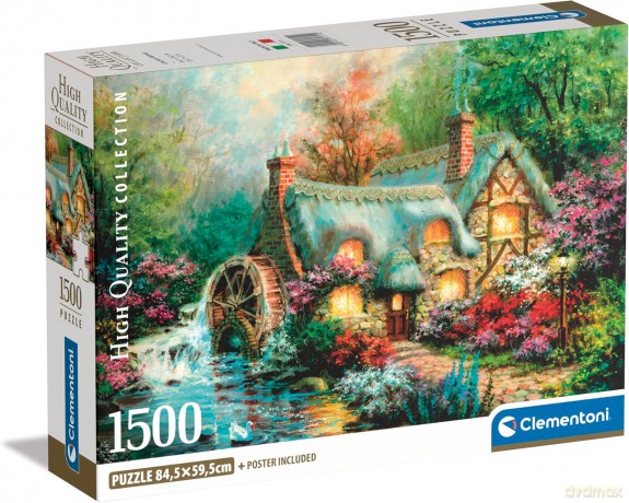 CLEMENTONI 1500 el. Compact Country Retreat [PUZZLE]
