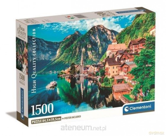 CLEMENTONI 1500 el. Compact Hallstatt [PUZZLE]