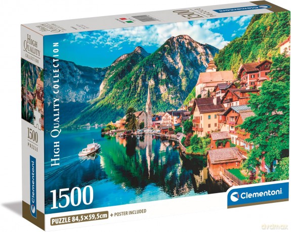 CLEMENTONI 1500 el. Compact Hallstatt [PUZZLE]