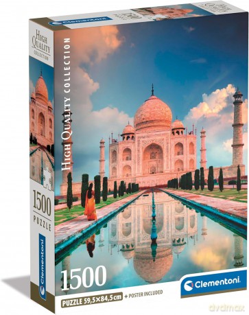 CLEMENTONI 1500 el. Compact Taj Mahal [PUZZLE]