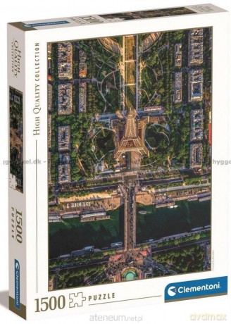 CLEMENTONI 1500 el. HQ Flying Over Paris [PUZZLE]