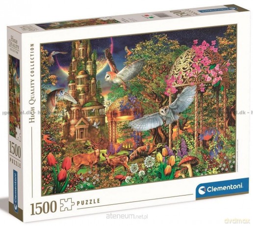 CLEMENTONI 1500 el. HQ Woodland Fantasy Garden [PUZZLE]