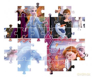 CLEMENTONI 180 el. Super Frozen [PUZZLE]