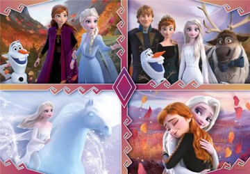 CLEMENTONI 180 el. Super Frozen [PUZZLE]