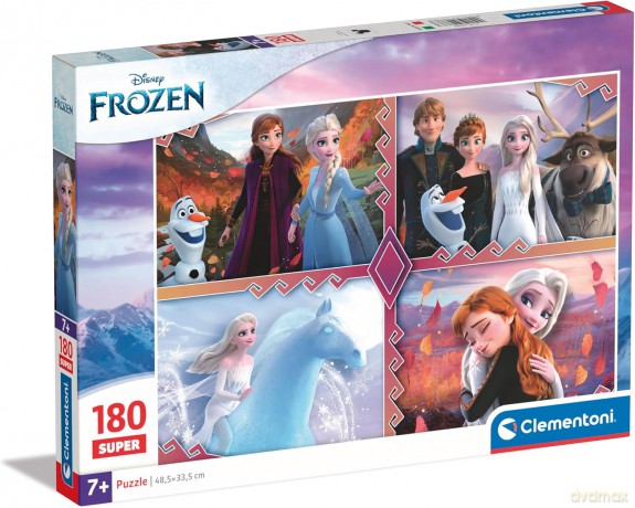CLEMENTONI 180 el. Super Frozen [PUZZLE]