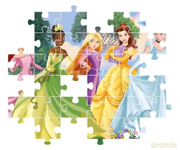 CLEMENTONI 180 el. Super Princess [PUZZLE]