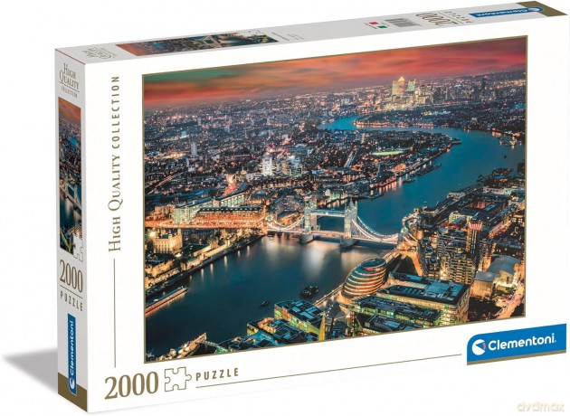 CLEMENTONI 2000 el. HQ London aerial view [PUZZLE]