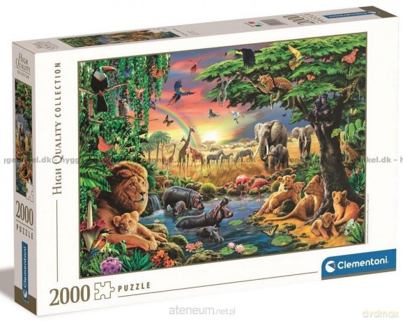 CLEMENTONI 2000 el. HQ The African Gathering [PUZZLE]