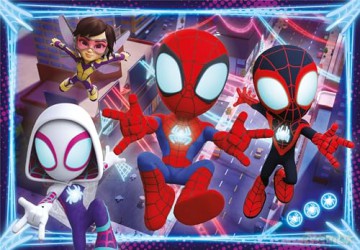 CLEMENTONI 24 el. Maxi Super Kolor Marvel Spidey [PUZZLE]
