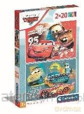 CLEMENTONI 2x20 el. Super Kolor Cars [PUZZLE]
