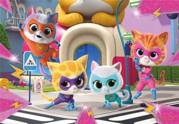 CLEMENTONI 2x20 el. Super Kolor SuperKitties [PUZZLE]