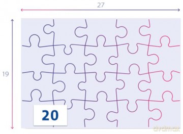 CLEMENTONI 2x20 el. Super Kolor SuperKitties [PUZZLE]