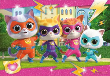 CLEMENTONI 2x20 el. Super Kolor SuperKitties [PUZZLE]