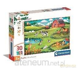 CLEMENTONI 30 el. Super Kolor The Animal Farm [PUZZLE]