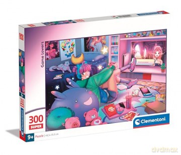 CLEMENTONI 300 el. Super Game Lovers [PUZZLE]