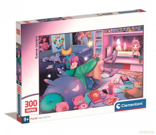CLEMENTONI 300 el. Super Game Lovers [PUZZLE]