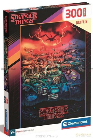 CLEMENTONI 300 el. Super Stranger Things [PUZZLE]