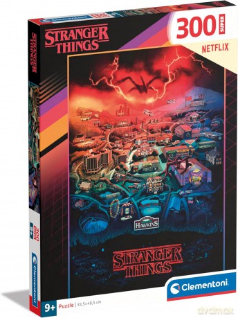 CLEMENTONI 300 el. Super Stranger Things [PUZZLE]