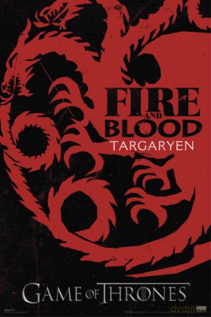 Game of Thrones / Gra o Tron - Targaryen Sigil [PLAKAT]