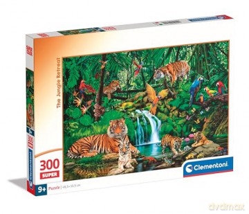 CLEMENTONI 300 el. Super The Jungle Retreat [PUZZLE]