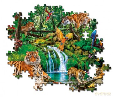 CLEMENTONI 300 el. Super The Jungle Retreat [PUZZLE]