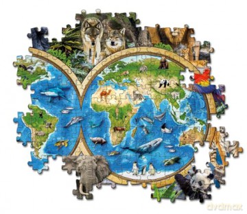 CLEMENTONI 300 el. Super The wonderful Animal World [PUZZLE]