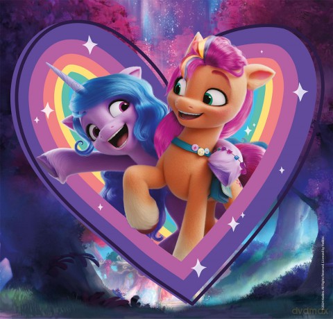 CLEMENTONI 3x48 Super Kolor My Little Pony [PUZZLE]
