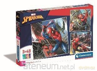 CLEMENTONI 3x48 Super Kolor Spider-Man [PUZZLE]