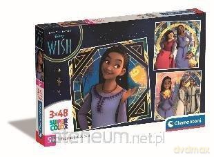 CLEMENTONI 3x48 Super Kolor Wish [PUZZLE]