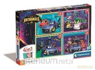 CLEMENTONI 4w1 Super Kolor Batwheels [PUZZLE]