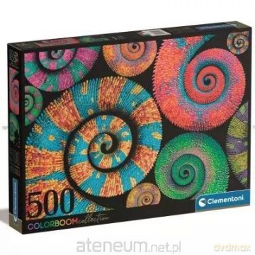 CLEMENTONI 500 el. Color Boom Curly Tails [PUZZLE]