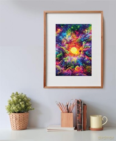 CLEMENTONI 500 el. Color Boom Psychedelic Jungle Sunrise [PUZZLE]