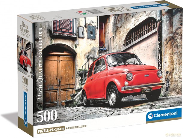 CLEMENTONI 500 el. Compact Cinquecento [PUZZLE]