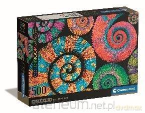 CLEMENTONI 500 el. Compact Curly Tails [PUZZLE]