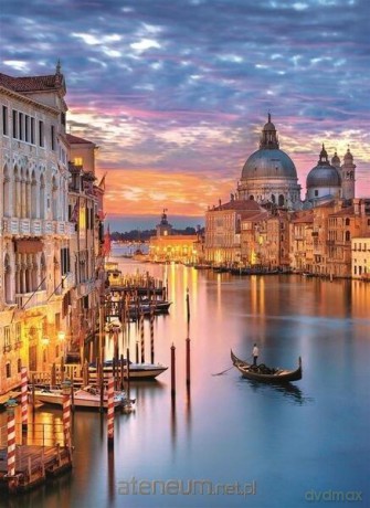 CLEMENTONI 500 el. Compact Lighting Venice [PUZZLE]