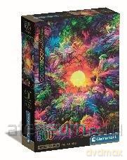 CLEMENTONI 500 el. Compact Psychedelic Jungle Sunrise [PUZZLE]