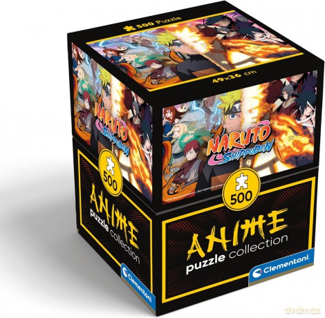 CLEMENTONI 500 el. Cubes Anime Naruto Shippuden [PUZZLE]