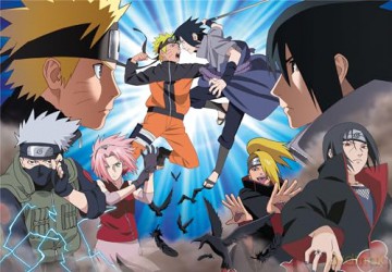 CLEMENTONI 500 el. Cubes Anime Naruto Shippuden [PUZZLE]