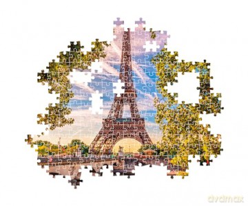 CLEMENTONI 500 el. HQ Along the Seine [PUZZLE]