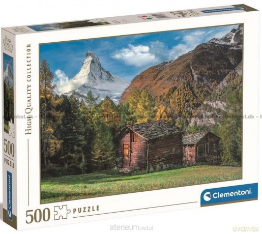 CLEMENTONI 500 el. HQ Charming Matterhorn [PUZZLE]