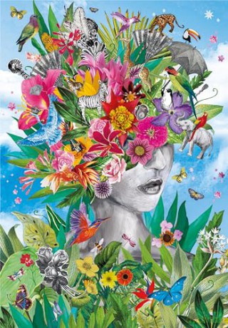 CLEMENTONI 500 el. HQ Head in the Jungle [PUZZLE]